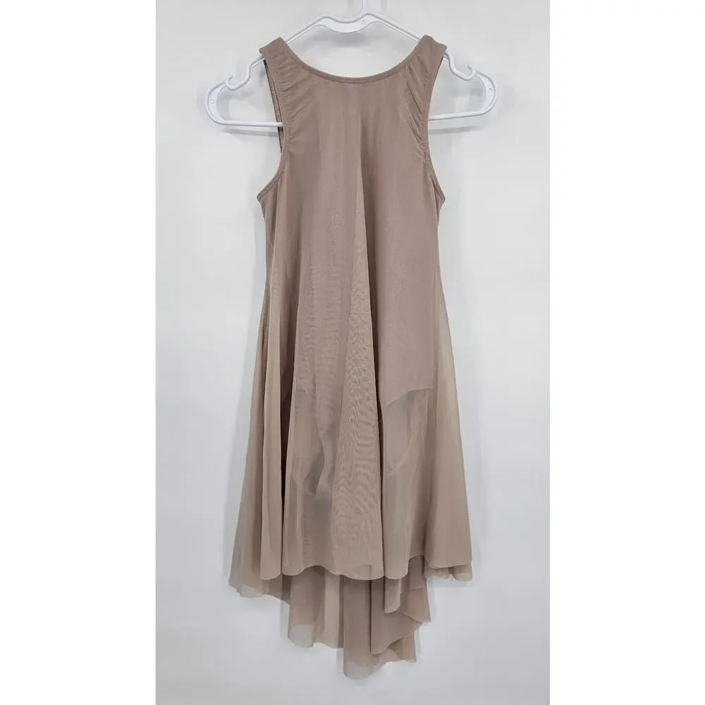 Weissman Dancewear Women's Size SA 4/6 Beige Dance Costume/Fairy Dress Up/Photos